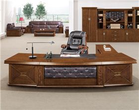 上海辦公家具——實木油漆辦公桌