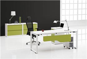 綠色小清新辦公桌