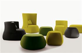 辦公家具公司——曲線型辦公沙發