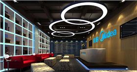 美的空調前臺接待區