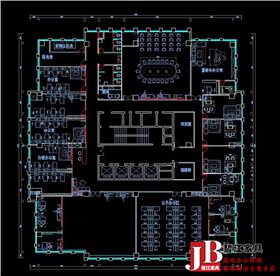 定制辦公家具配置方案需要提供CAD平面圖