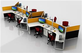 屏風隔斷辦公桌 屏風隔斷辦公桌