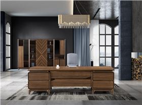 實木原木辦公桌 實木原木辦公桌