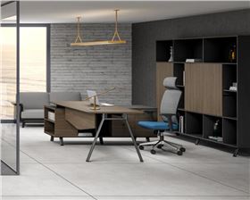 經理膠板辦公桌