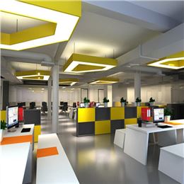 時(shí)尚清新職員辦公區(qū)