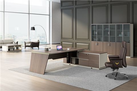 時尚現代老板辦公桌,老板辦公桌定制廠家