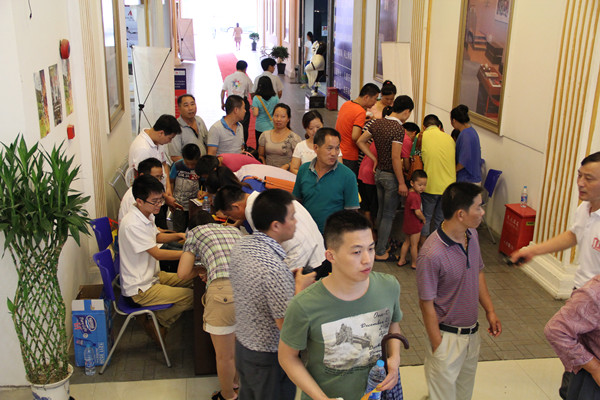 秒殺券填寫現場2