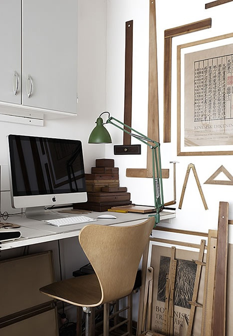 碧江上海辦公家具——國外創(chuàng)意家庭辦公室