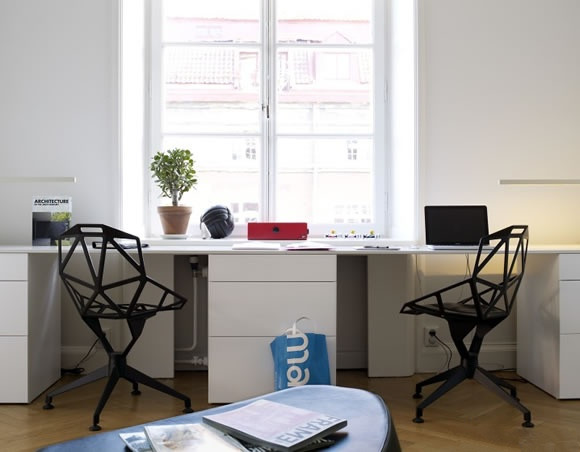 碧江上海辦公家具——國外創(chuàng)意家庭辦公室