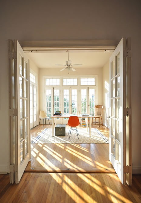 碧江上海辦公家具——國外創(chuàng)意家庭辦公室