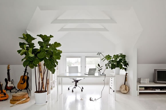 碧江上海辦公家具——國外創(chuàng)意家庭辦公室