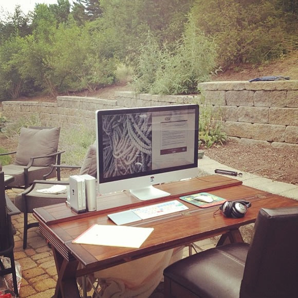 碧江上海辦公家具——國外創(chuàng)意家庭辦公室