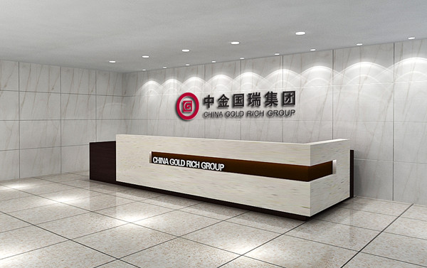 碧江上海辦公家具前臺接待區設計