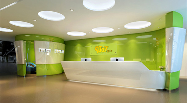 創(chuàng)思科技前臺接待區(qū)