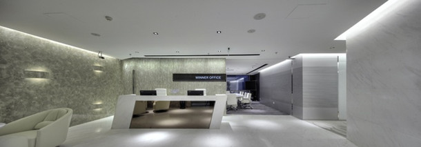 辦公家具設(shè)計(jì)——贏家商務(wù)中心前臺(tái)大廳設(shè)計(jì)