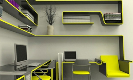 辦公家具設(shè)計——冷色調(diào)設(shè)計
