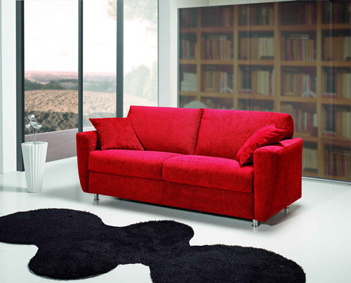 辦公家具設(shè)計(jì)——紅色沙發(fā)
