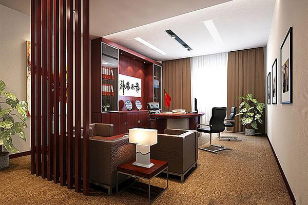 辦公家具設計——總經理辦公室家具