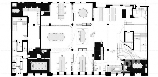 上海辦公家具廠——超級(jí)英雄數(shù)碼公司辦公家具配置圖