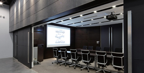 上海辦公家具廠——日產(chǎn)中國設(shè)計中心大會議室