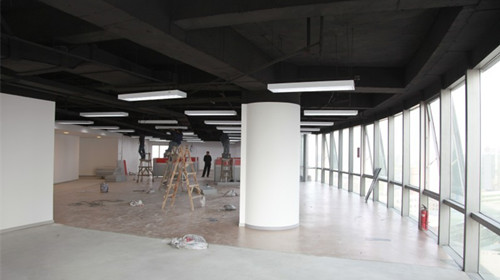 美團網(wǎng)新辦公地點正在緊鑼密鼓的裝修