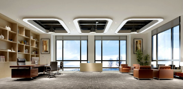 上海碧江辦公家具網:排隊網CEO辦公空間