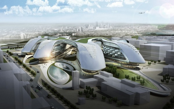 上海辦公家具品牌廠家——攜程網總部辦公大樓凌空SOHO