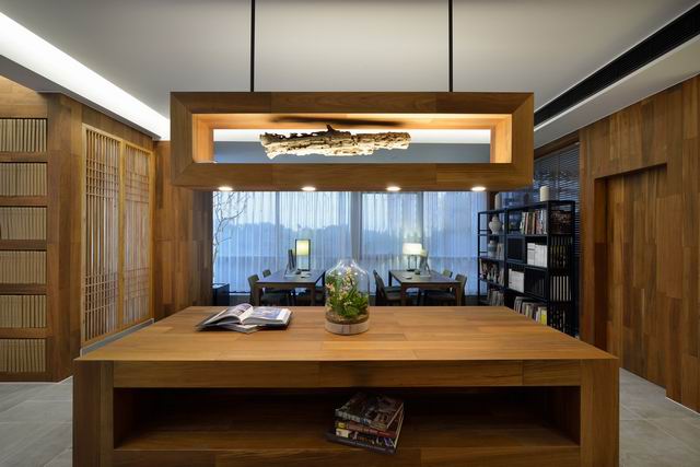 上海辦公家具廠——碧江家具為一野設計打造的資料閱讀室辦公家具