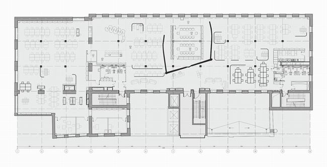 與上海碧江辦公家具達成辦公家具配置合作的眼鏡公司圖紙