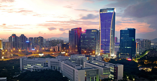 騰訊公司總部是什么樣子的?