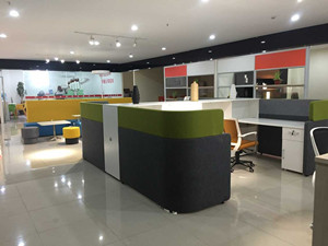 上海碧江辦公家具公司體驗館實景1