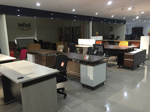 上海碧江辦公家具公司體驗館實景7