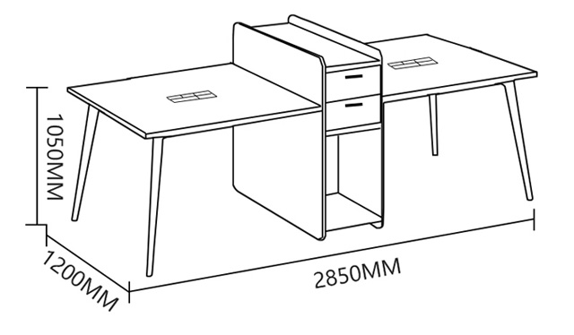 四人位辦公桌,上海辦公家具 四人位辦公桌,上海辦公家具