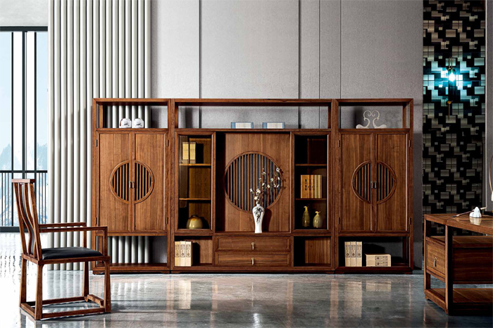 新中式楠木辦公桌 新中式楠木辦公桌