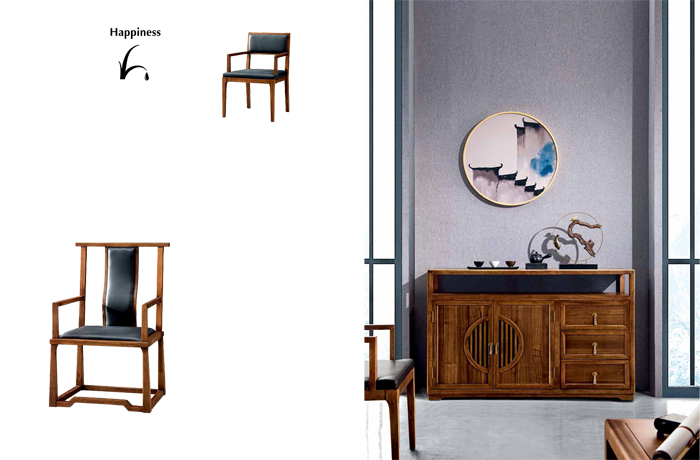 新中式楠木辦公桌 新中式楠木辦公桌