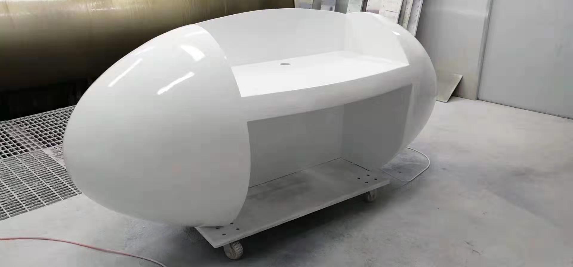 橢圓形前臺(tái)接待桌