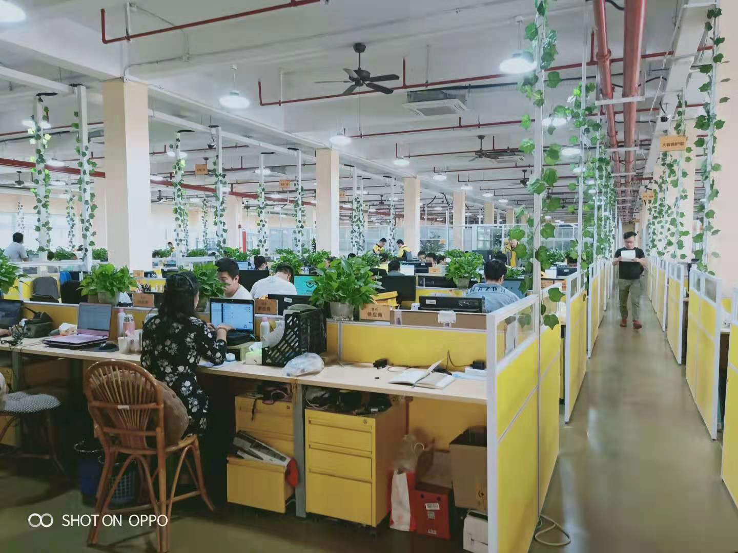 辦公桌屏風式隔斷