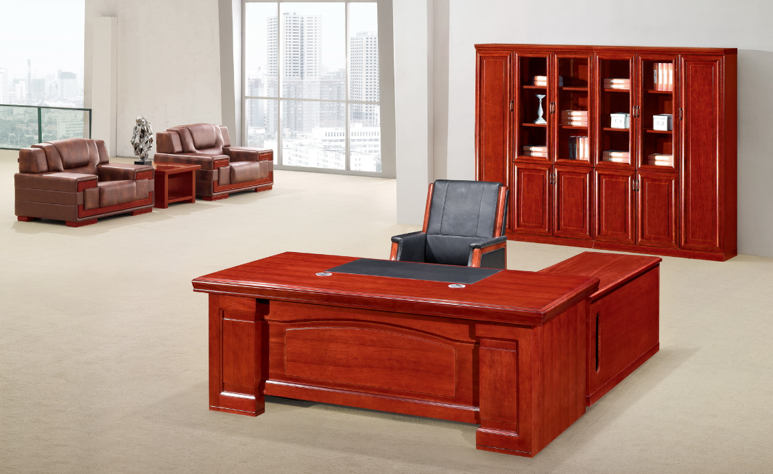 實木貼皮辦公桌 實木貼皮辦公桌