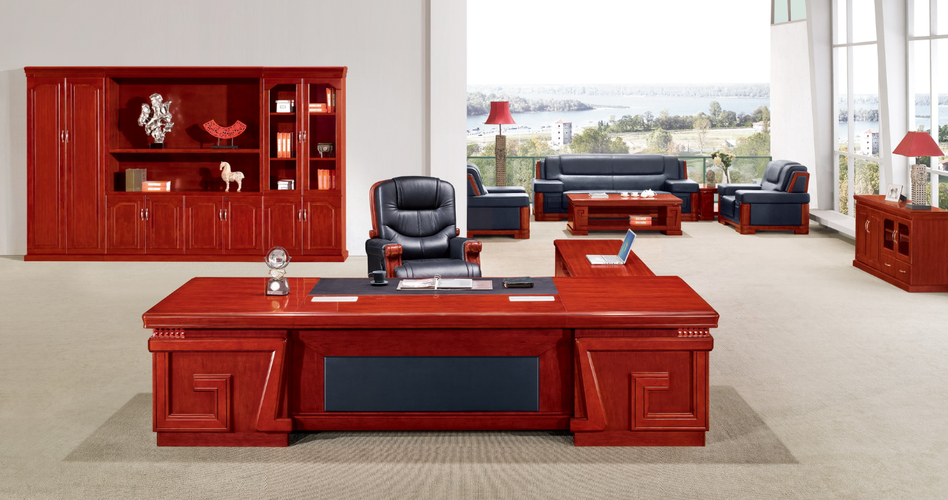 實木貼皮辦公桌 實木貼皮辦公桌