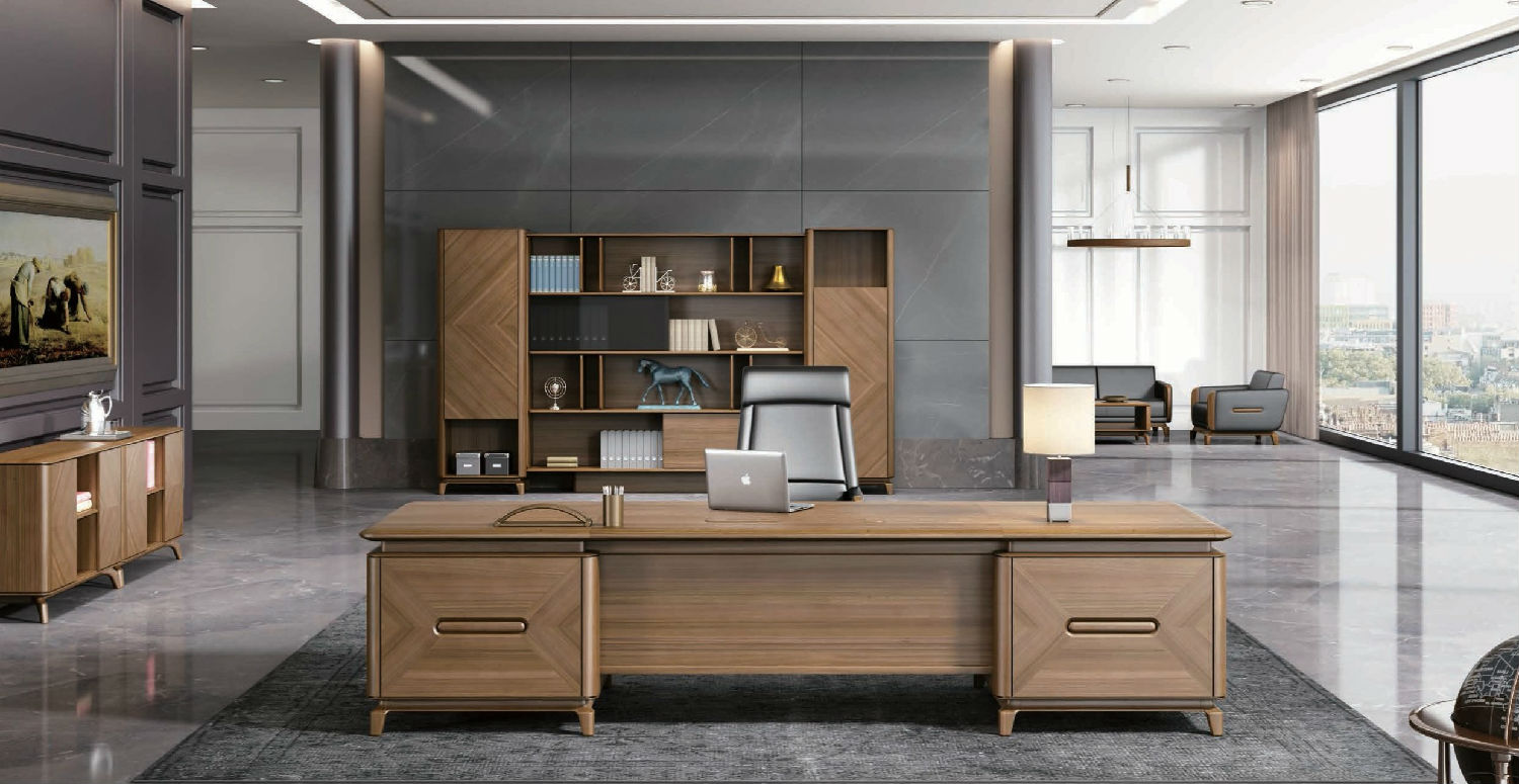 實(shí)木大班臺(tái)辦公桌 實(shí)木大班臺(tái)辦公桌