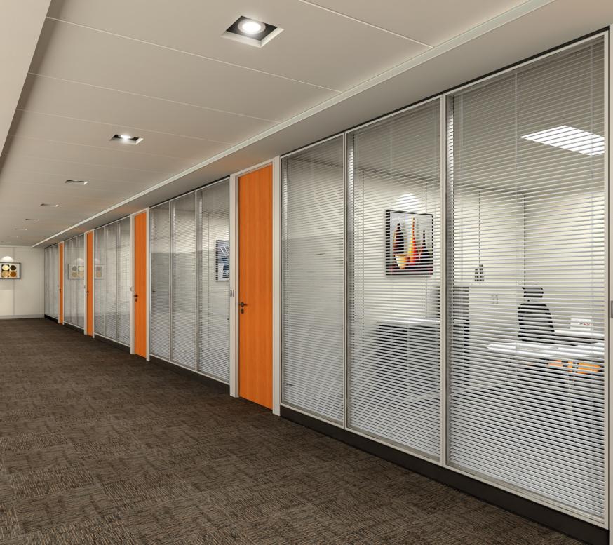 鋁合金屏風隔斷廠家