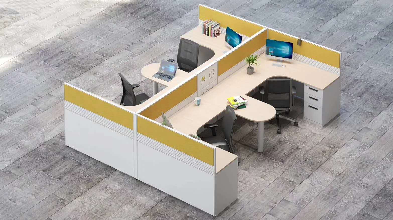 屏風(fēng)辦公桌材質(zhì)