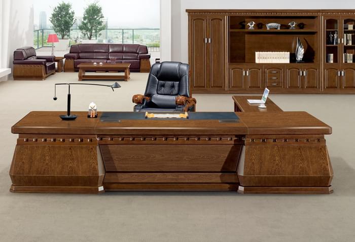 實木顆粒辦公桌 實木顆粒辦公桌