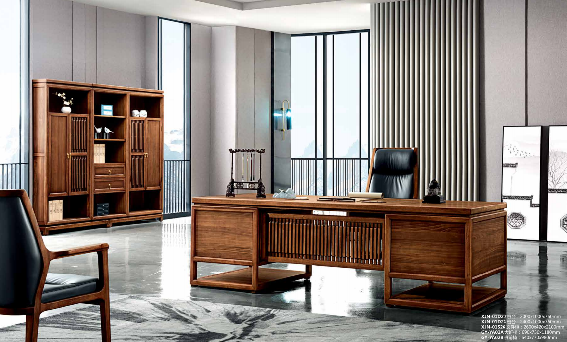 實木簡約辦公桌 實木簡約辦公桌