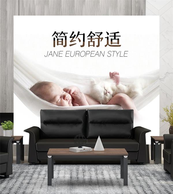 O辦公沙發簡約現代實木腳三人位單人位商務接待沙發 O辦公沙發簡約現代實木腳三人位單人位商務接待沙發