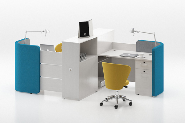 二人工作位 屏風雙人單面/交叉組合工作位 二人工作位 屏風雙人單面/交叉組合工作位