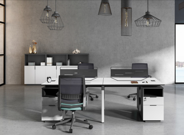 現代簡約電腦屏風工作位職員辦公桌 現代簡約電腦屏風工作位職員辦公桌