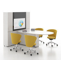 多功能可旋轉會議桌 47寸電視會議臺--G-JGZTSU20 多功能可旋轉會議桌 47寸電視會議臺--G-JGZTSU20