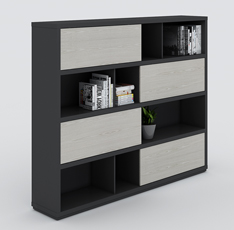 板式2.2m移門文件柜--225E 板式2.2m移門文件柜--225E